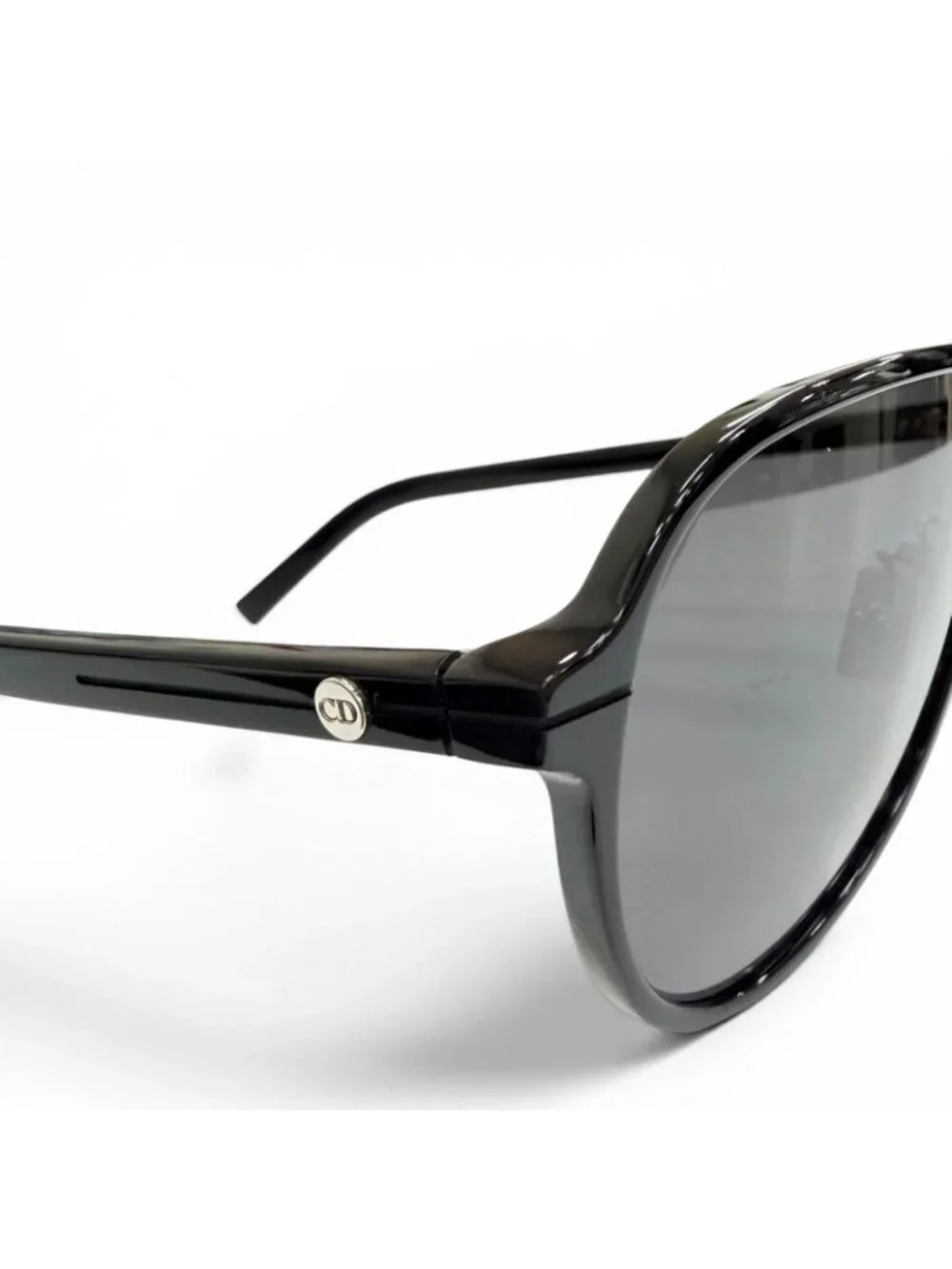 Dior Essential AF CD Logo Sunglasses Eyewear Black Gray